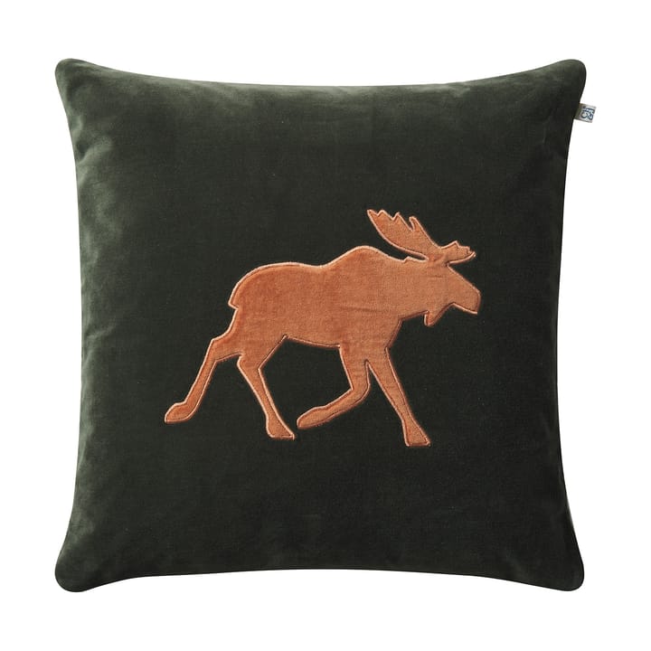 Housse de coussin Moose 50x50 cm - Forest Green-terracotta - Chhatwal & Jonsson