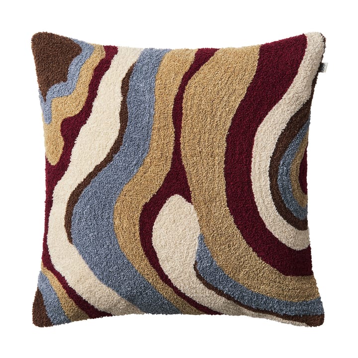 Housse de coussin Sagar 50x50 cm - Dusty blue-ruby - Chhatwal & Jonsson