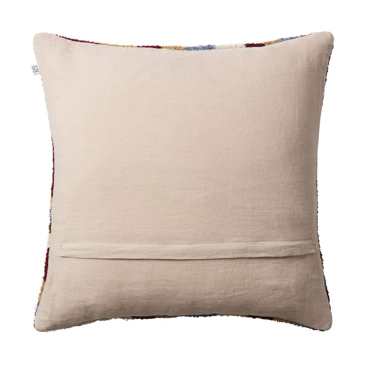 Housse de coussin Sagar 50x50 cm - Dusty blue-ruby - Chhatwal & Jonsson