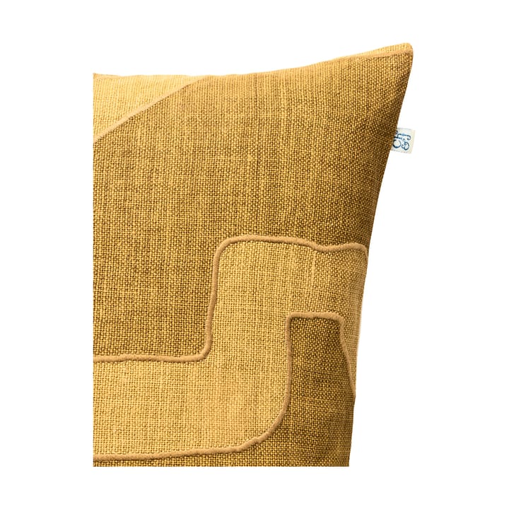 Housse de coussin Sikkim 50x50 cm, Spicy Yellow-Masala Yellow Chhatwal & Jonsson