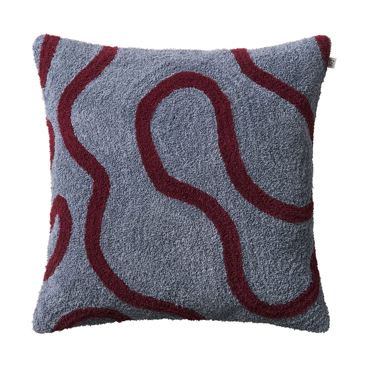 Housse de coussin Swati 50x50 cm - Dusty blue-ruby - Chhatwal & Jonsson