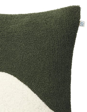 Housse de coussin Yogi 50x50 cm - Cactus green-off white - Chhatwal & Jonsson