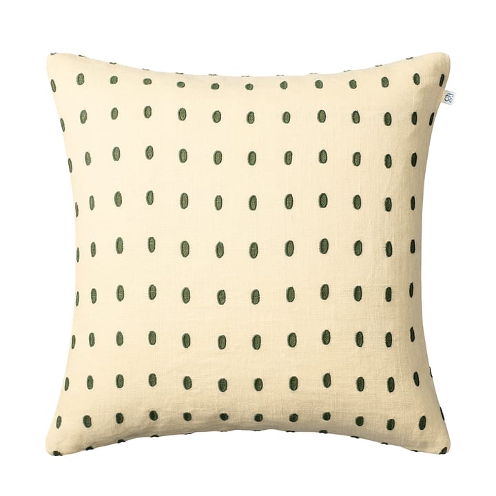 Taie Drop 50x50 cm, Beige-green-green Chhatwal & Jonsson