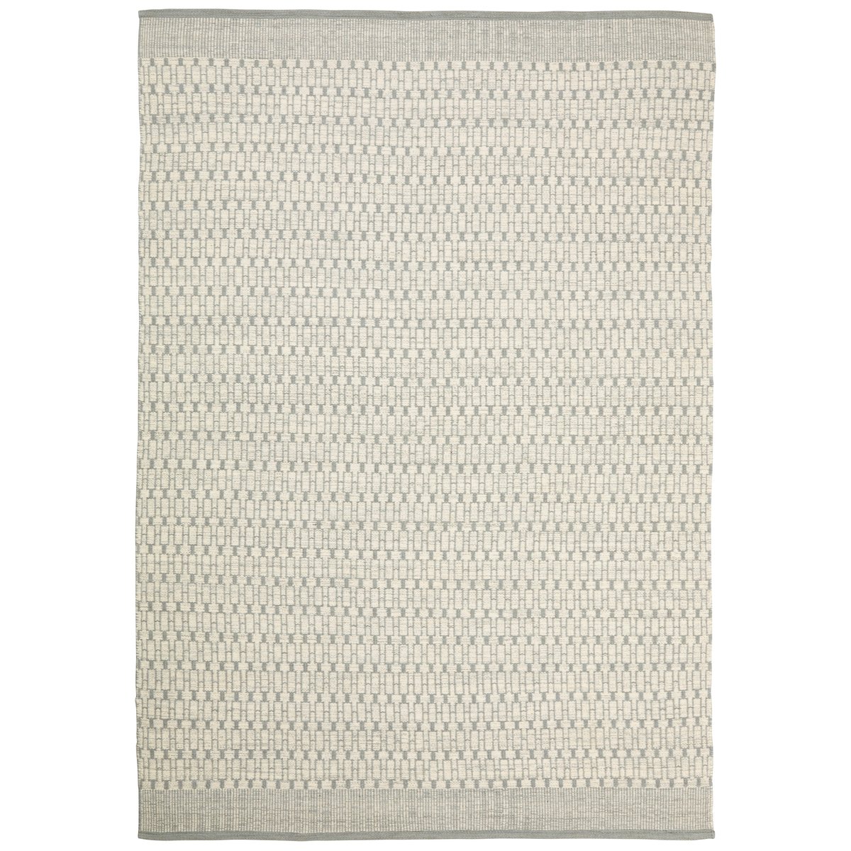 Chhatwal & Jonsson Tapis Mahi 170x240 cm Blanc cassé – gris clair