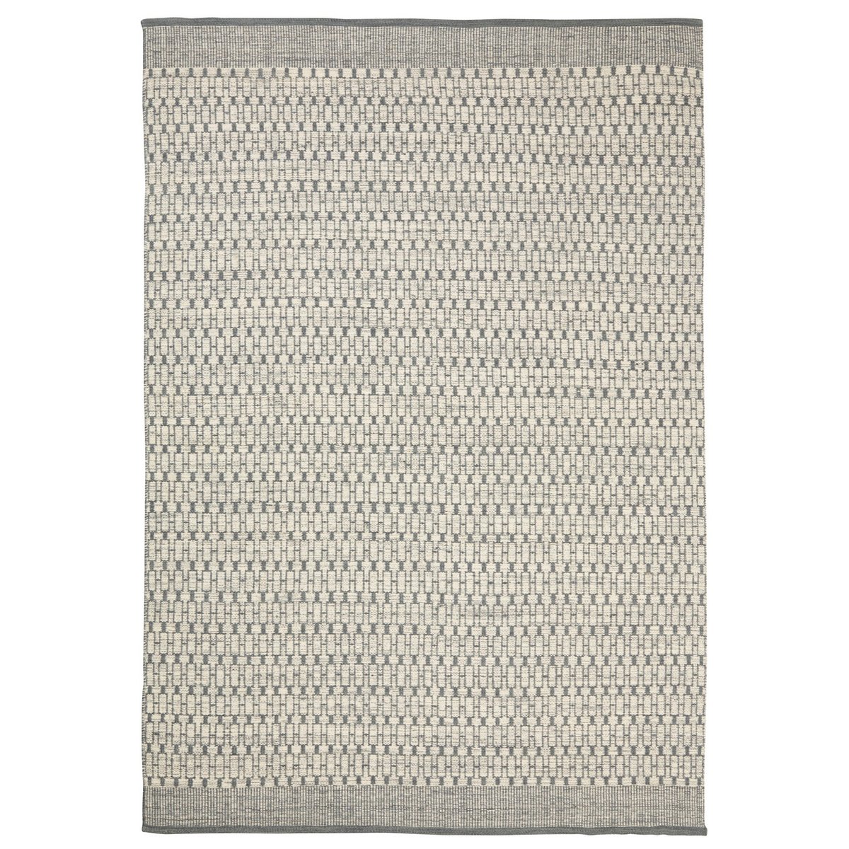 Chhatwal & Jonsson Tapis Mahi 170x240 cm Blanc cassé – gris