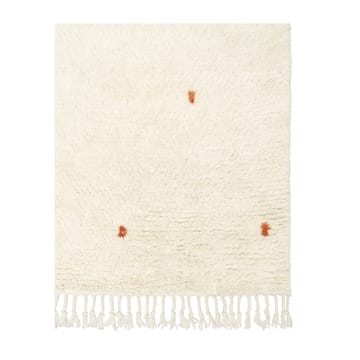 Tapis Ravi 177x266 cm - Off white-orange - Chhatwal & Jonsson