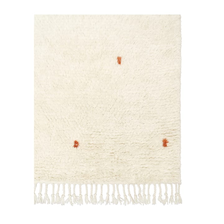 Tapis Ravi 177x266 cm, Off white-orange Chhatwal & Jonsson