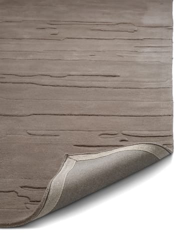 Tapis en laine Carved 200x300 cm - Argent - Classic Collection