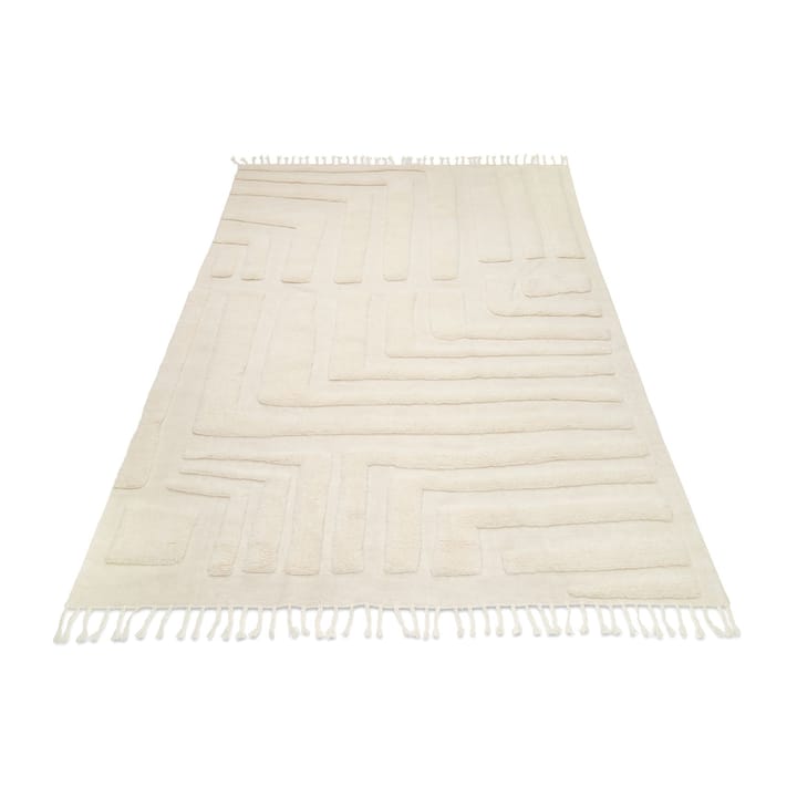 Tapis en laine Field 170x230 cm, Ivoire Classic Collection