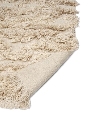 Tapis en laine Rio 80x150 cm - Beige - Classic Collection