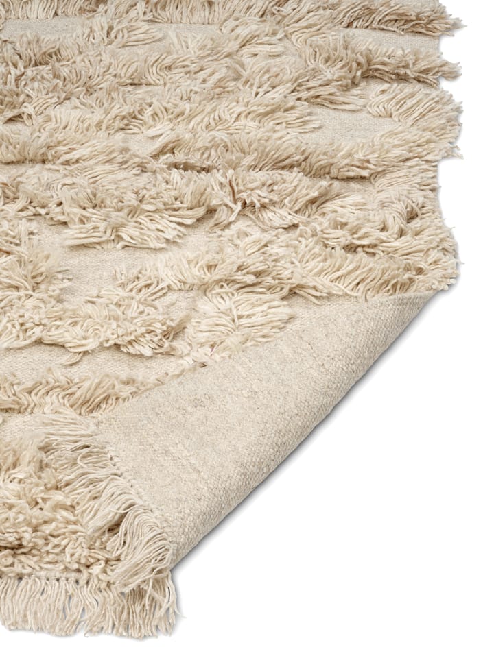 Tapis en laine Rio 80x150 cm, Beige Classic Collection