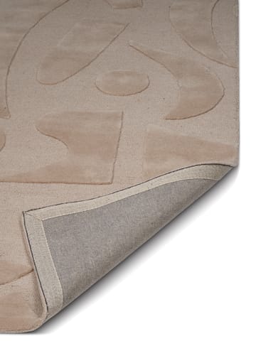 Tapis en laine Vivid 250x350 cm - Beige - Classic Collection