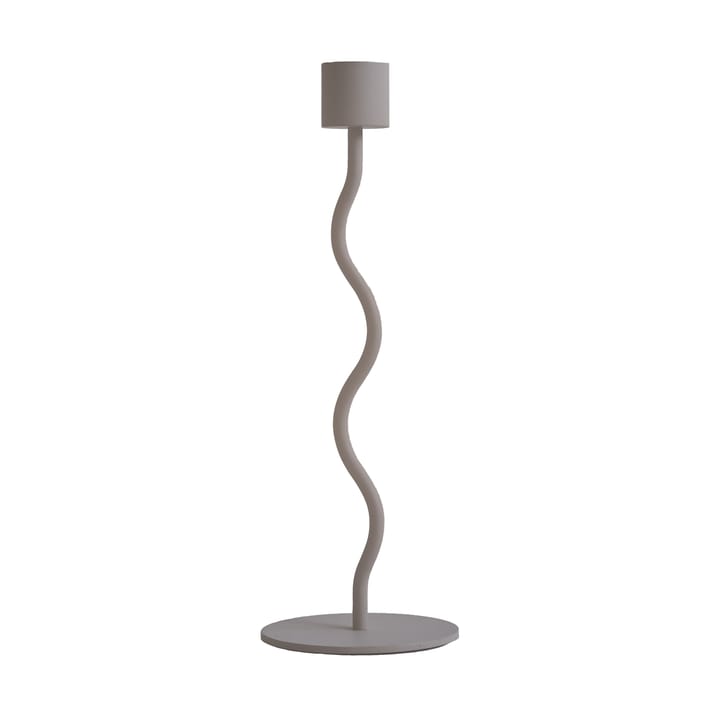 Bougeoir Curved 23 cm - Taupe - Cooee Design