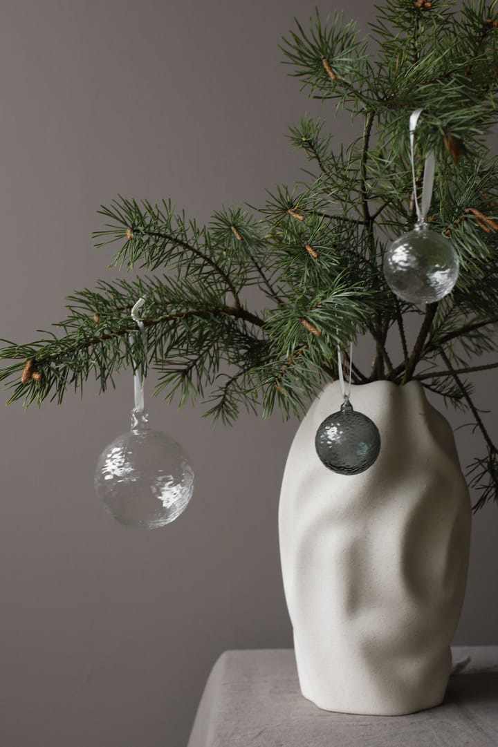 Boule de Noël Gry Marble Ø5 cm, Clear Cooee Design