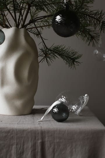 Boule de Noël Gry Marble Ø5 cm - Smoke - Cooee Design