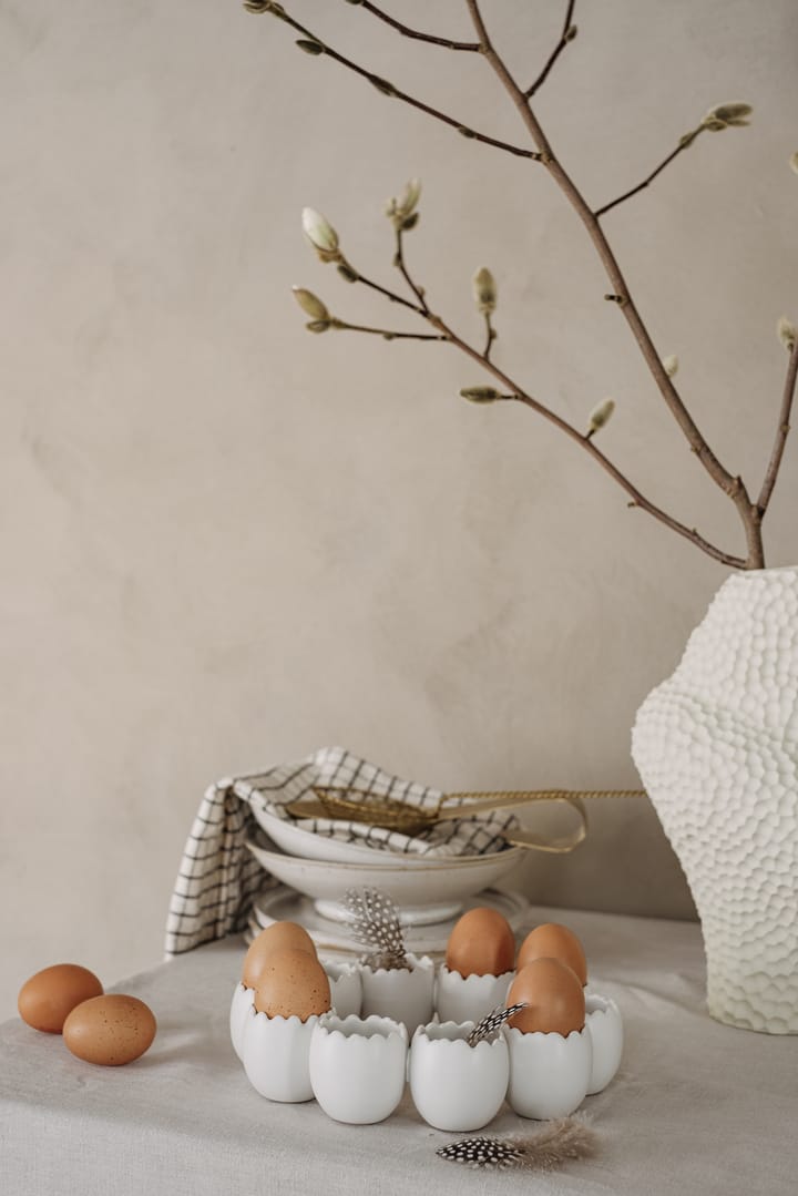 Décoration de Pâques Easter wreath - Blanc - Cooee Design
