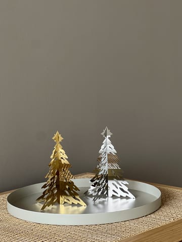 Sapin décoratif Pinetree 15 cm - Acier inoxydable - Cooee Design