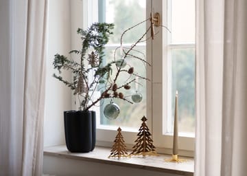 Sapin décoratif Pinetree 20 cm - Laiton - Cooee Design