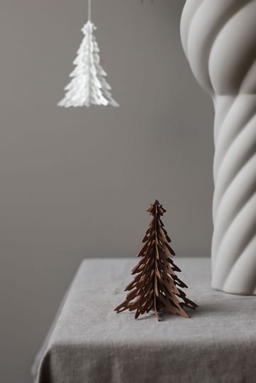 Suspension décorative Paper Pinetree lot de 2 - Café - Cooee Design