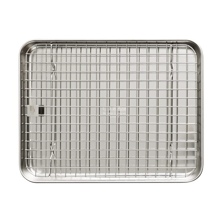 Plaque gastro Culimat avec grille de refroidissement - 31,5x24,5x2,4cm - Culimat