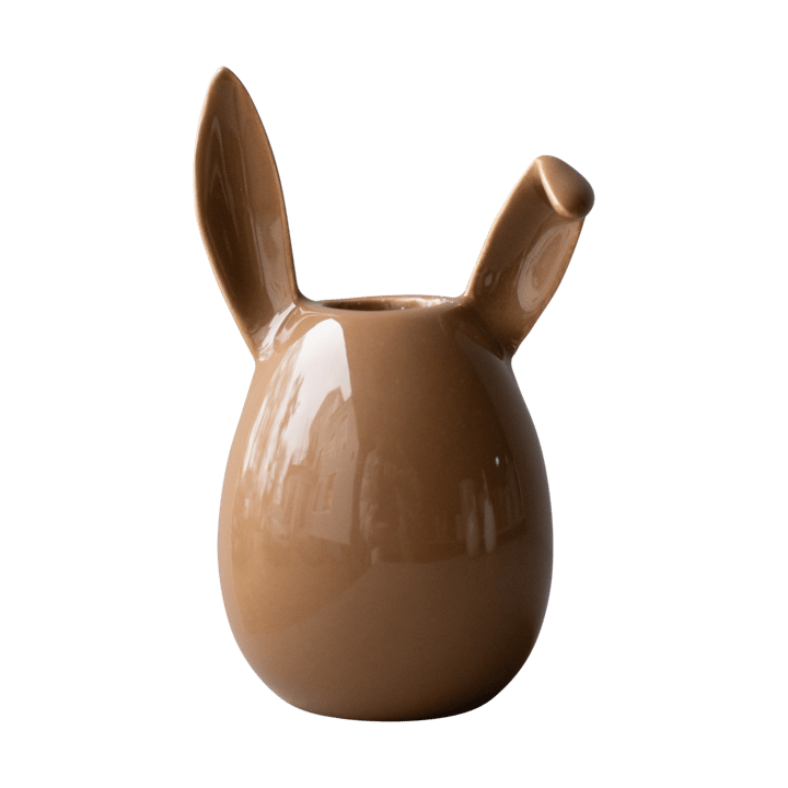 Bougeoir Rabbit 13 cm - Noisette brillante - DBKD