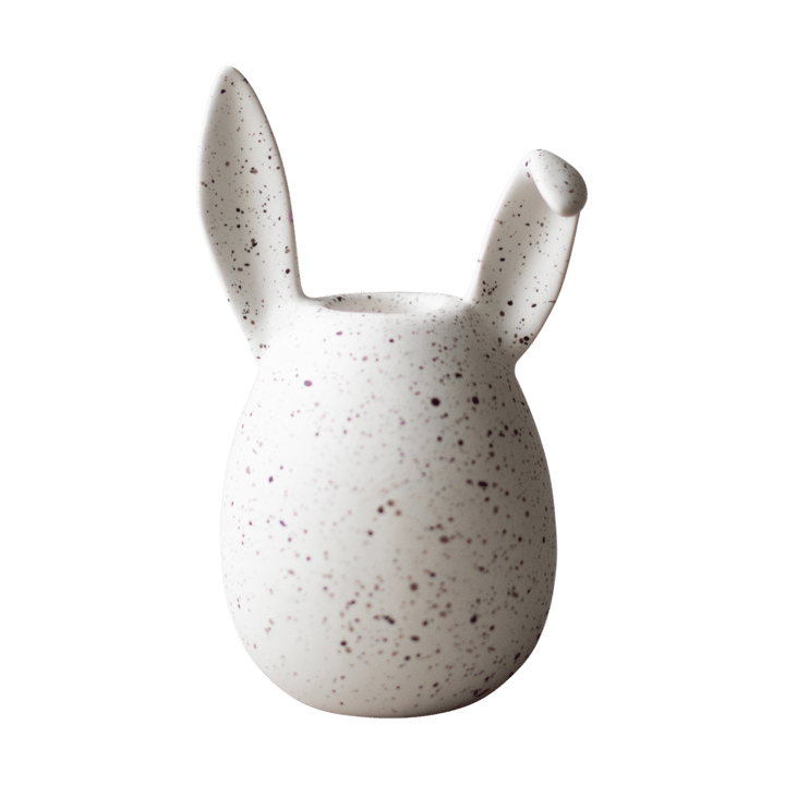 Bougeoir Rabbit 13 cm, Point blanc DBKD