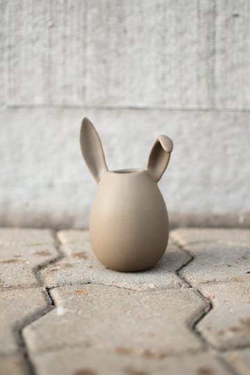 Bougeoir Rabbit 13 cm - Poussière - DBKD