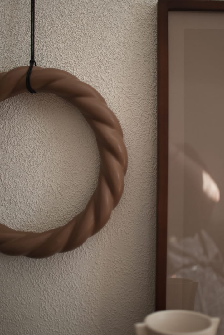 Couronne Twine Ø27 cm, Nougat DBKD