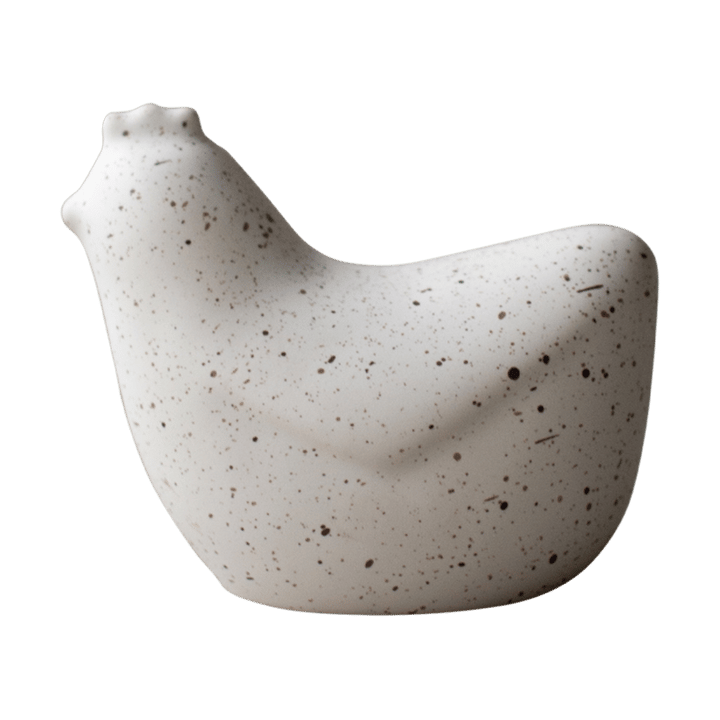 Mini poules 8 cm - Point blanc - DBKD