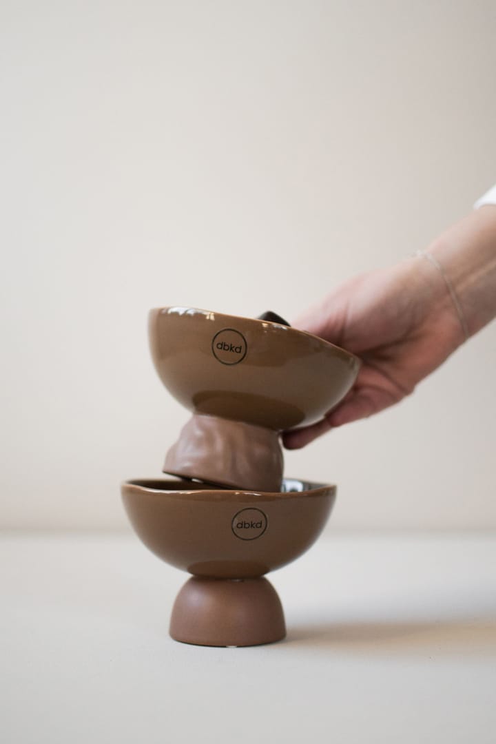 Pot Base Dome S Ø12 cm - Nougat - DBKD