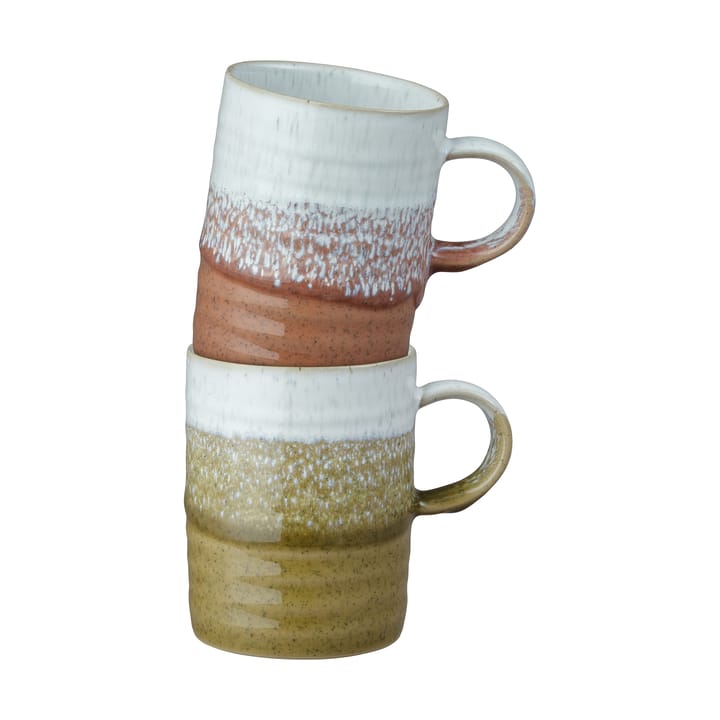 Mugs Kiln Accents 40 cl 2 pièces - Ochre-rust - Denby