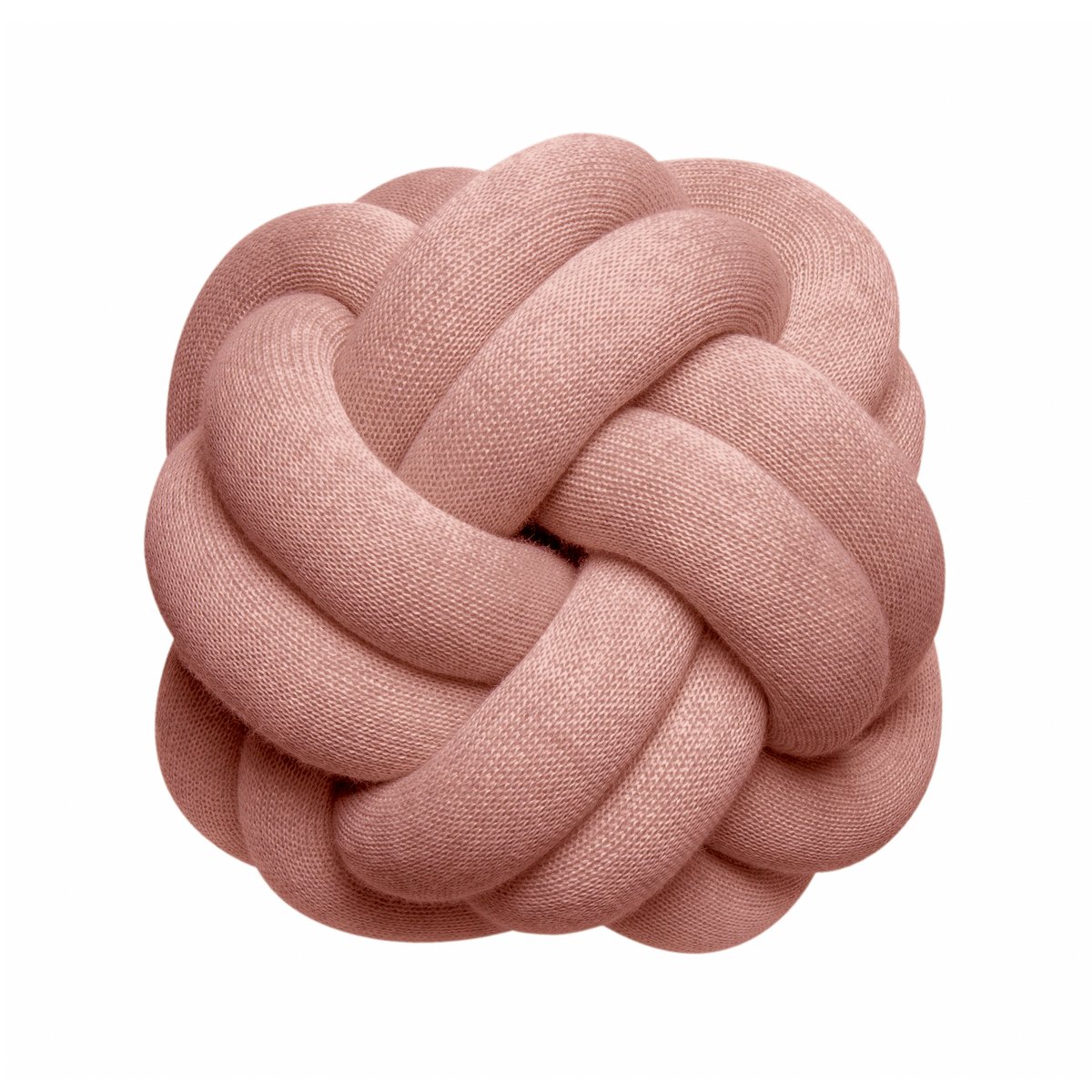 Design House Stockholm Coussin Knot Dusty pink