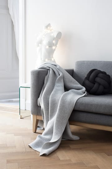 Couverture Pleece 140x170 cm - Gris clair - Design House Stockholm