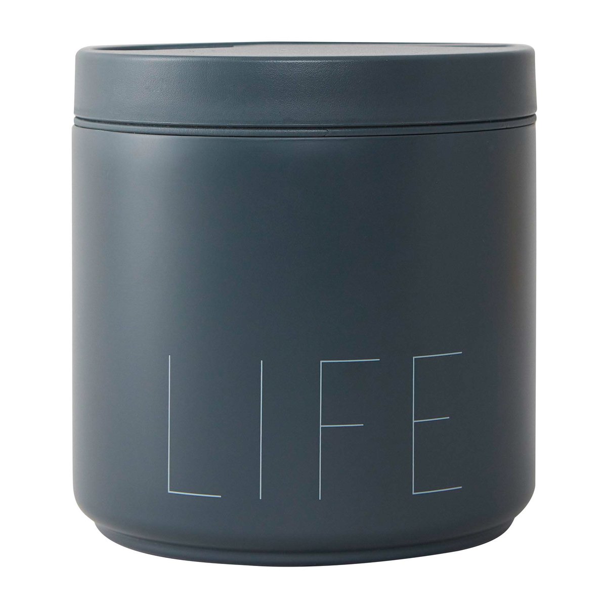 Design Letters Boîte thermos à déjeuner grand Life-Royal blue