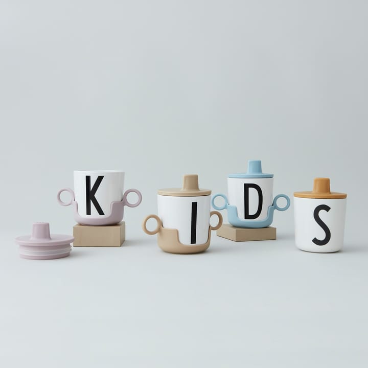 Couvercle pour tasse en mélamine Design Letters - Mustard - Design Letters