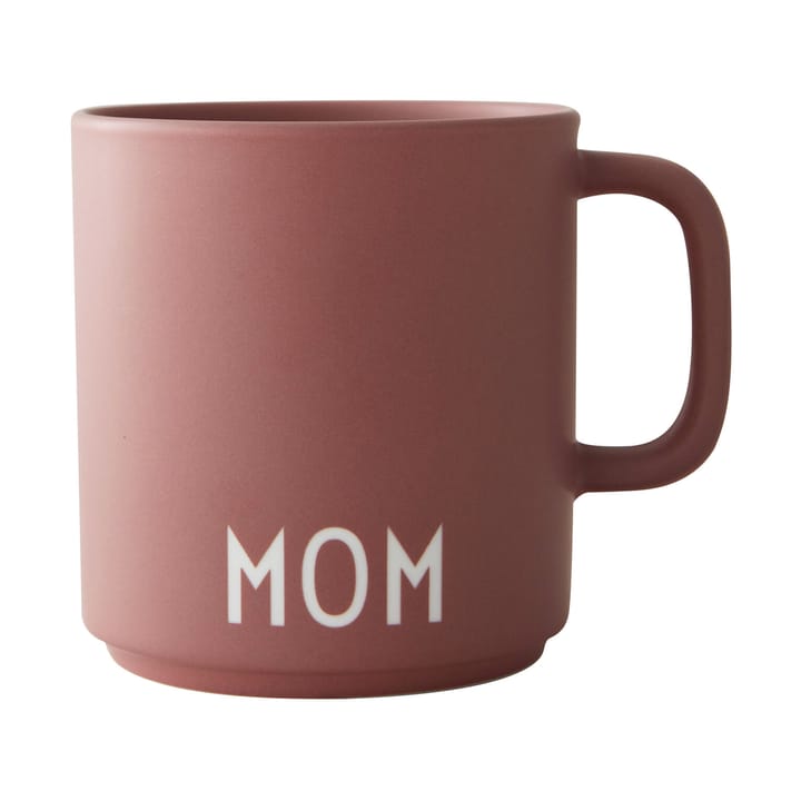 Tasse Design Letters avec poignée 25 cl - Ash rose - Design Letters