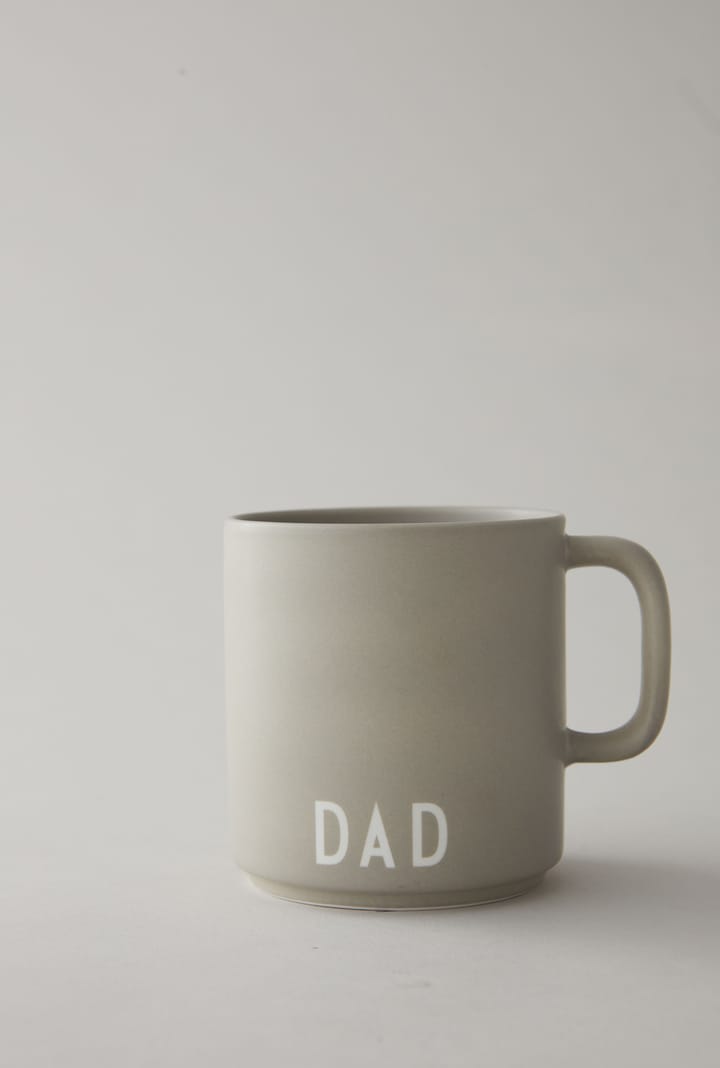 Tasse Design Letters avec poignée 25 cl, Cool grey Design Letters