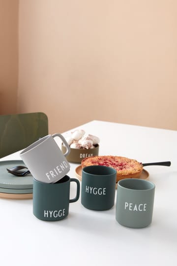 Tasse Design Letters avec poignée 25 cl - Friend-grey - Design Letters