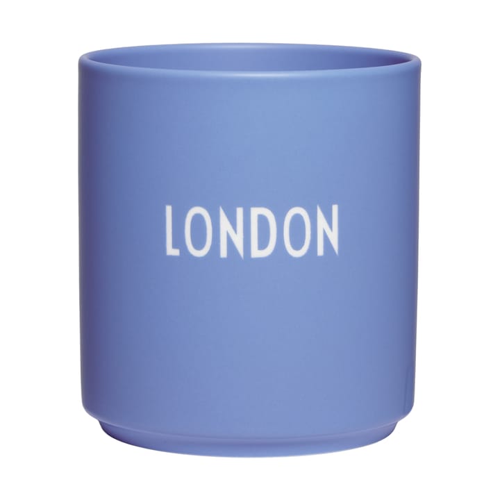 Tasse préférée Design Letters International 25 cl - London-blue - Design Letters