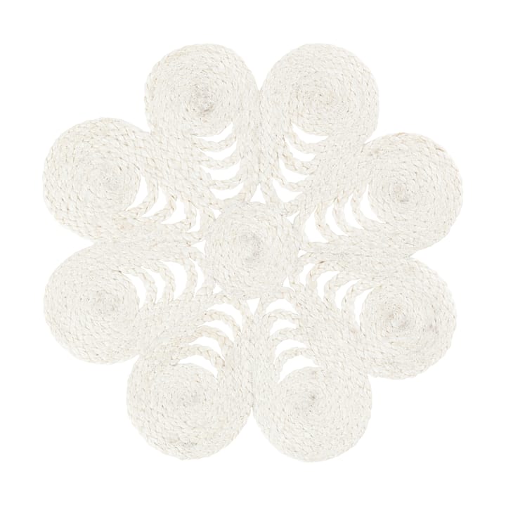 Set de Table Elin anemone Ø40 cm - White - Dixie