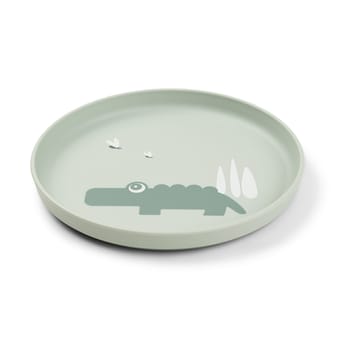 Assiette pour enfant Croco foodie Ø20 cm - Vert - Done by deer