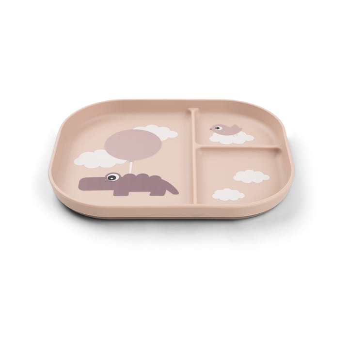 Assiette pour enfants Happy Clouds foodie 18x22 cm, Poudre Done by deer