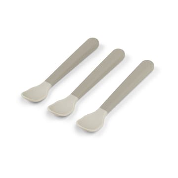 Cuillère Easy-grip foodie, lot de 3 - Sable - Done by deer