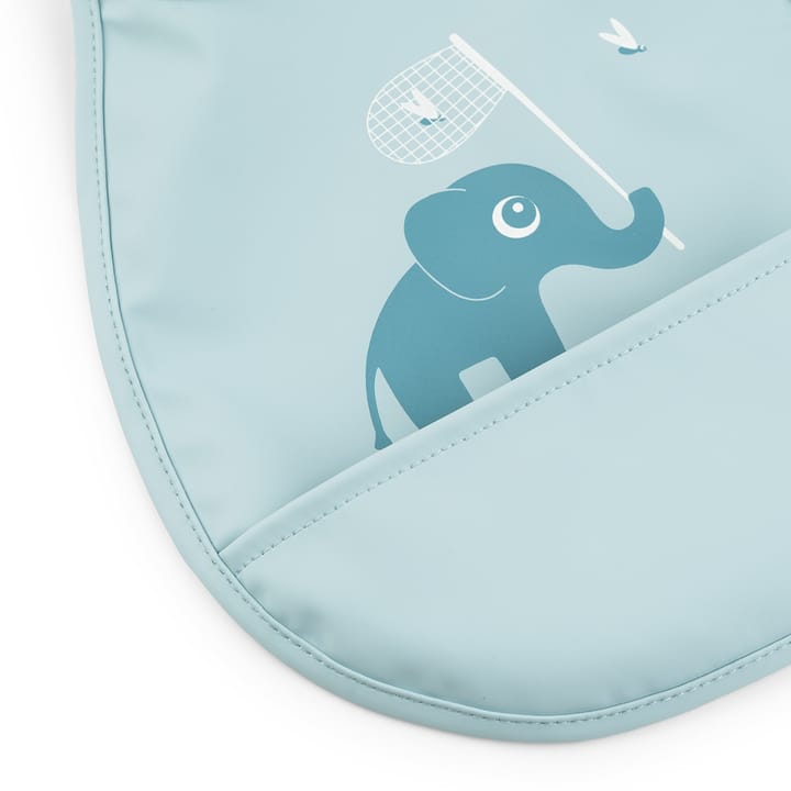 Ensemble de petits bavoirs Elphee Tiny, lot de 2, Bleu Done by deer