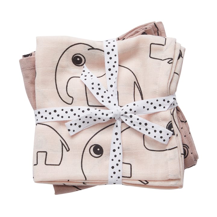 Lingettes de toilette Contour, lot de 2 - Poudre - Done by deer