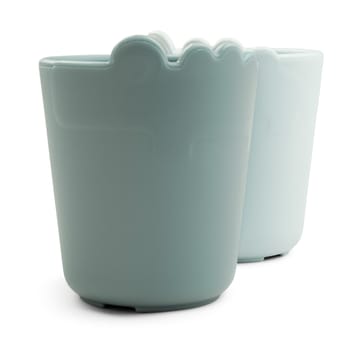 Mini-mug pour enfants Croco 10 cl, lot de 2 - Bleu - Done by deer