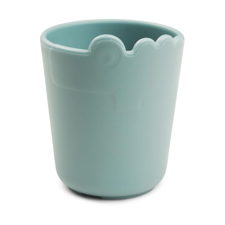 Mini-mug pour enfants Croco 10 cl, lot de 2, Bleu Done by deer