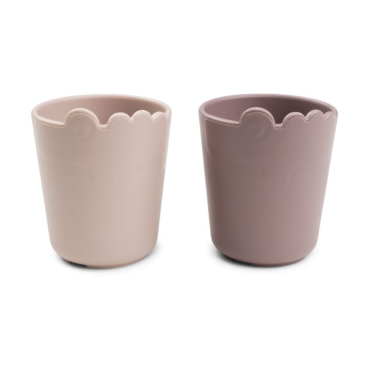 Mini-mug pour enfants Croco 10 cl, lot de 2, Poudre Done by deer