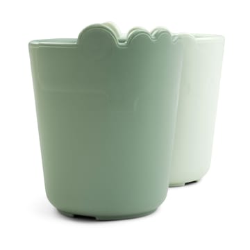 Mini-mug pour enfants Croco 10 cl, lot de 2 - Vert - Done by deer