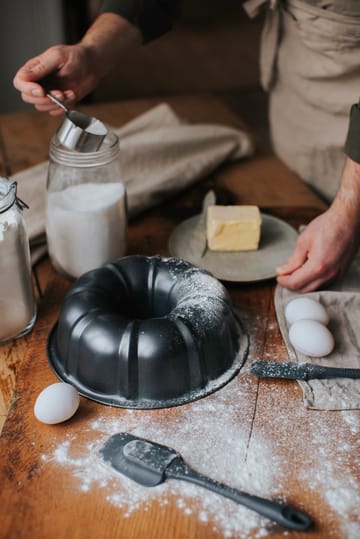 Moule à gâteau Karabo 25,5 cm - Noir gris - Dorre